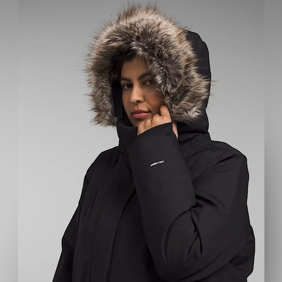 THE NORTH FACE 💅❄️ Arctic Women's Black 600 Down Parka Coat Plus Size 2X 3X - Picture 7 of 16